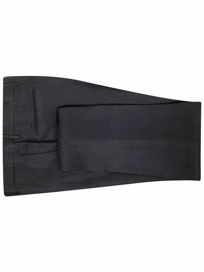 Boglioli Men Suit Single Breasted Notch Lapel In Black