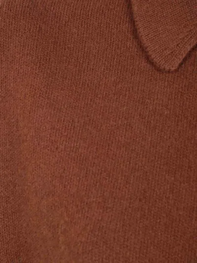 Sofie D'hoore May Knitted Top In Brown