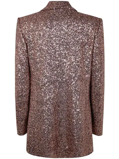 Drhope Long Shaw Jacket In Pink