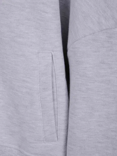 Entire Studios Eternal Zip Sweatshirt In Silver