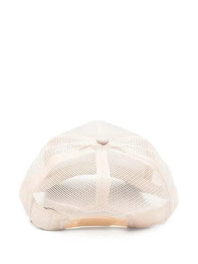 Gallery Dept. Gallery Dept Curved Peak Logo Print Mesh Panel Hat In Neutral