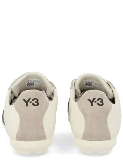 Y-3 Low-profile Leather And Suede Sneakers In Multi