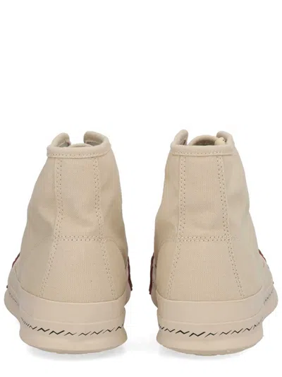 Visvim Skagway High Top Sneakers Rubber Sole In Neutral