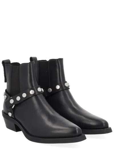Ash Logan Stiefel Mit Nieten In Black