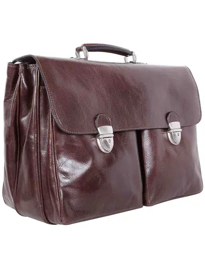 Sait Briefcase In Brown