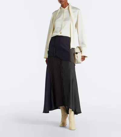 Paris Texas Lidia Leather Ankle Boots In White