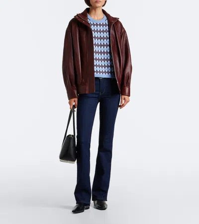 Frame Rodeo Bootcut Jeans In Blue