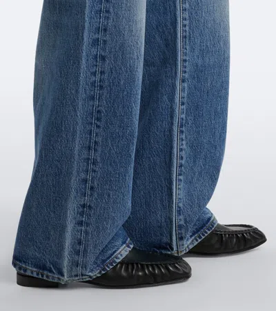 Frame The Pixie Gray Rapture Jeans In Blue