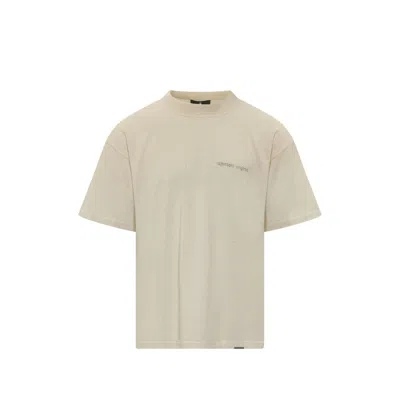 Represent Reverse Resent Logo Tee In Neutral
