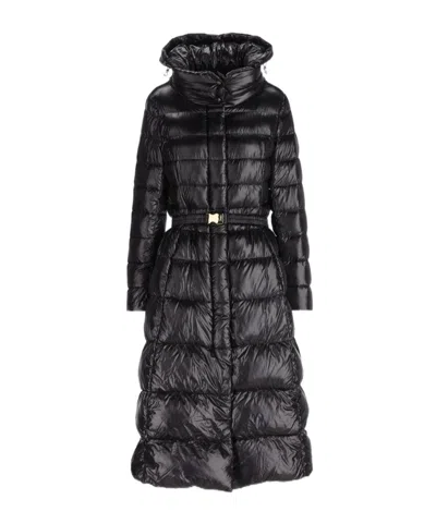 Herno Direct-injected Down Filled Down Jacket In Black
