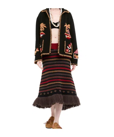 Alanui Remember Me Jacket In Multi
