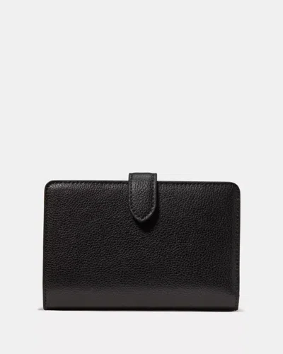 Kate Spade Outlet Medium Bifold Wallet In Black