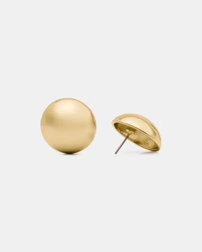 Kate Spade Outlet Dot Statement Studs In Gold