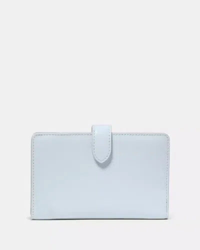 Kate Spade Outlet Medium Bifold Wallet In Blue