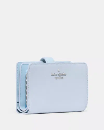 Kate Spade Outlet Medium Bifold Wallet In Blue