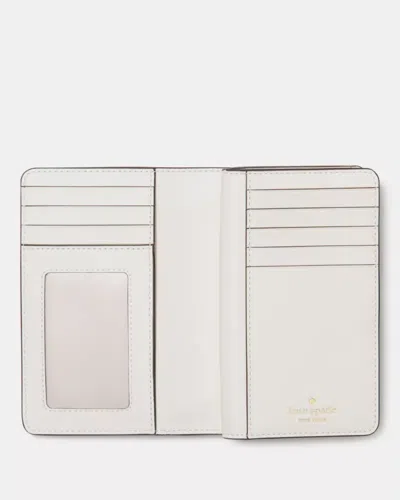 Kate Spade Outlet Medium Bifold Wallet In White