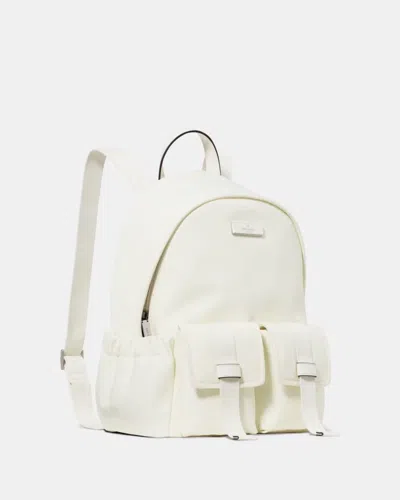 Kate Spade Outlet Carter Nylon Cargo Backpack In White