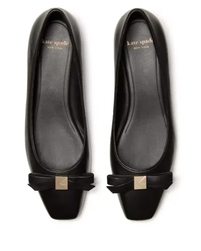 Kate Spade Outlet Deco Bow Flat In Multi