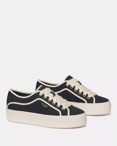 Kate Spade Outlet Sam Icon Platform Sneaker In Black