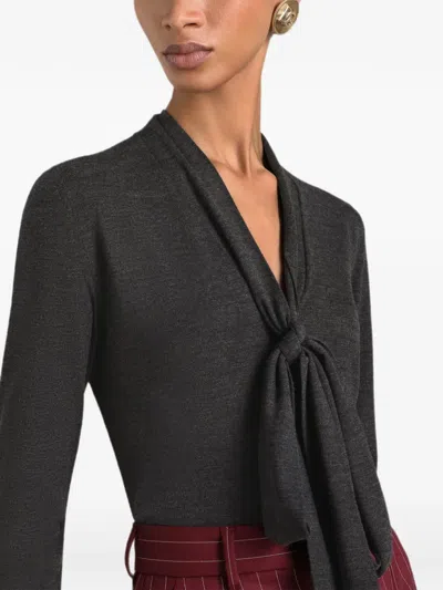 Dolce & Gabbana Virgin Wool Pullover In Gray
