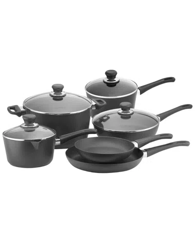 Scanpan Classic 10 Piece Cookware Set In Black