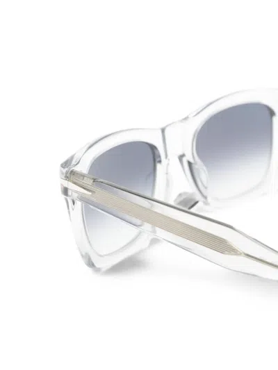 Eyewear By David Beckham Rectangle-frame Sunglasses In White
