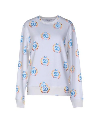 Shop Au Jour Le Jour Sweatshirt In White