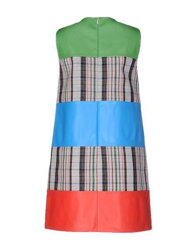 Shop Au Jour Le Jour Short Dresses In Green