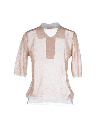 Shop Au Jour Le Jour Sweater In Pale Pink