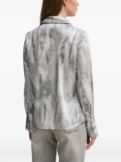 Sisley Paris Patterned Button-fastening Shirt In Multi