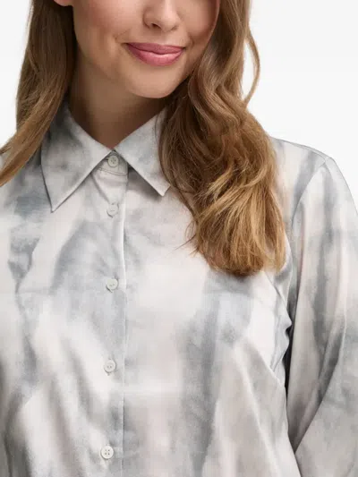 Sisley Paris Patterned Button-fastening Shirt In Multi