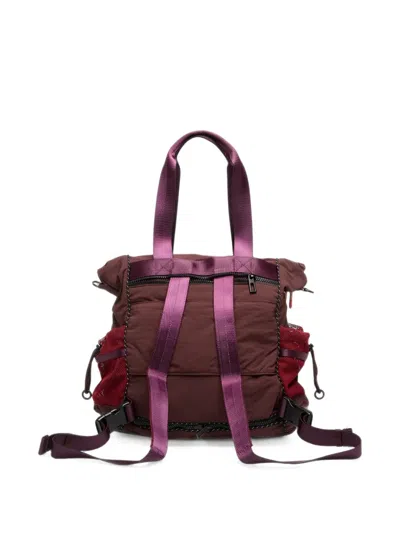 Desigual Multi-pocket Backpack In Purple