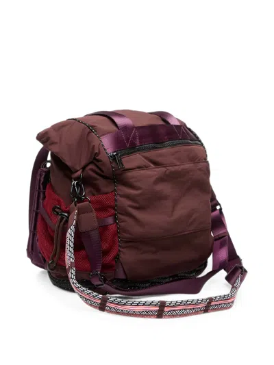 Desigual Multi-pocket Backpack In Purple
