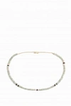 LUIS MORAIS Yellow-Gold Diamond-Detail Necklace