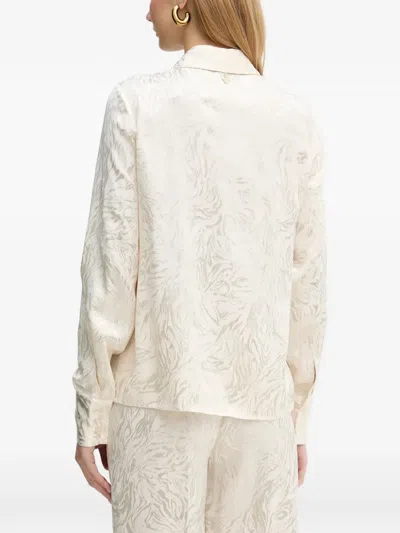 Silvian Heach Patterned Blouse In White