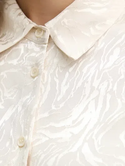 Silvian Heach Patterned Blouse In White