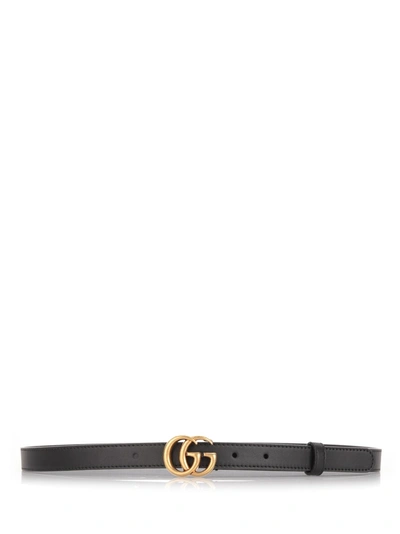 Gucci 'gg Marmont' Skinny Belt