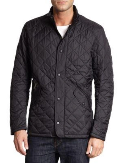 Shop Barbour Flyweight Quilted Jacket In Black
