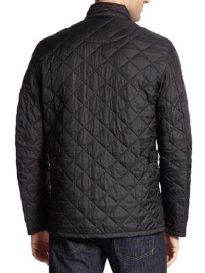 Shop Barbour Flyweight Quilted Jacket In Black