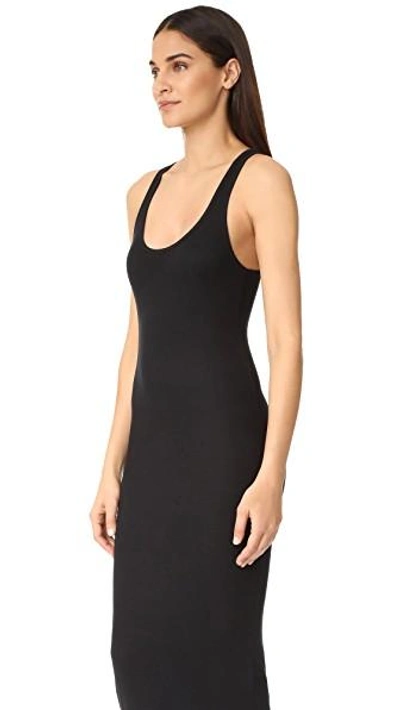 Shop Atm Anthony Thomas Melillo Modal Rib Boy Tank Dress In Black