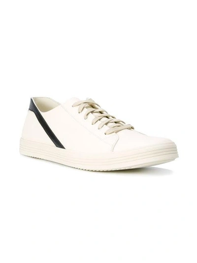 Shop Rick Owens Geo Trasher Sneakers - White