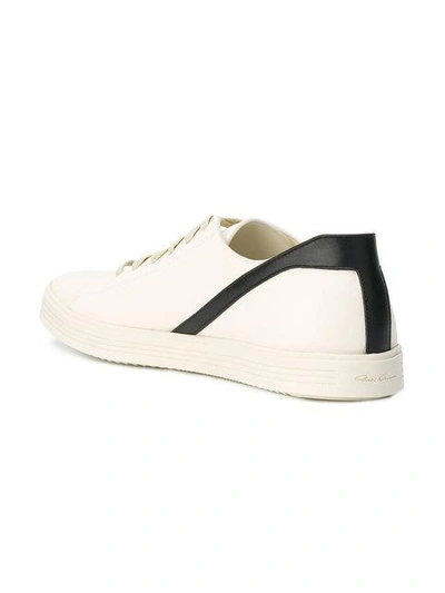 Shop Rick Owens Geo Trasher Sneakers - White