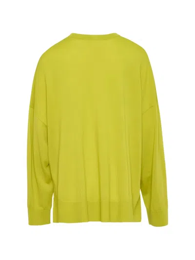 Enföld Box Wide Pullover In Green