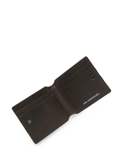 Andersson Bell Embossed-logo Wallet In Brown