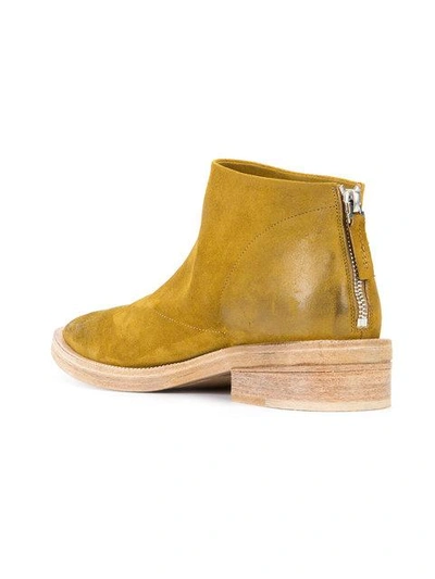 Shop Marsèll Zipped Ankle Boots In Neutrals