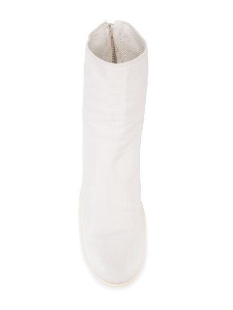 guidi white boots