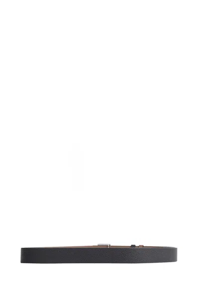 Fendi Reversible Belt In Black
