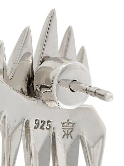 Kasun London Glacier Earrings In Metallic