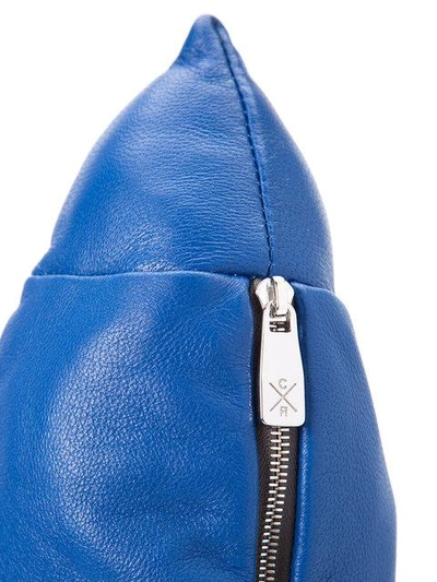 Shop Christopher Raeburn Rocket Clutch Bag In Blue