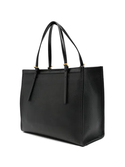 MEDUSA-PLAQUE LEATHER TOTE BAG